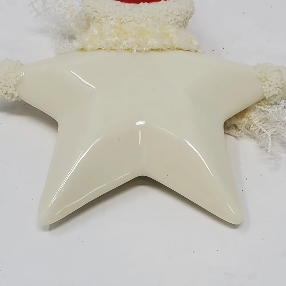 SNOWBABIES DEPT 56 STAR CHRISTMAS ORNAMENT MONOGRAM JULIA HOLIDAY COLLECTIBLE